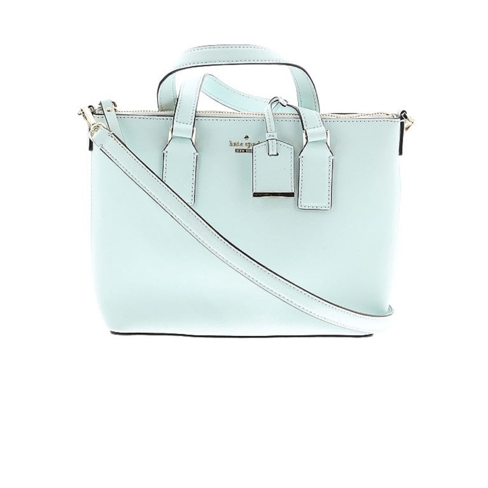SOLD. Kate Spade mint green/blue purse